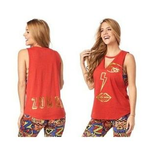 Zumba Eye Am Fierce Tank Top